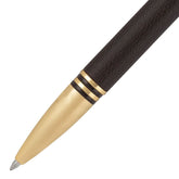Lapis Bard Torque Artis Leather Ball Pen - Brown